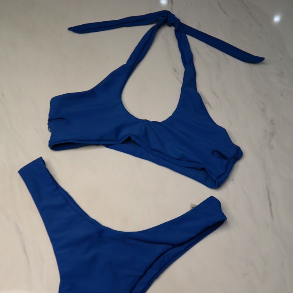 Neck Tied Bikini Set